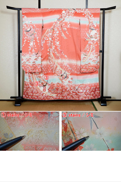 Long-sleeved kimono / Furisode / FK#2-362