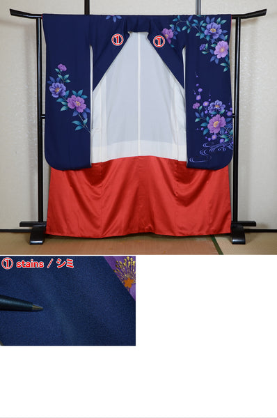 Long-sleeved kimono 6 items set / Furisode / FK#2-255