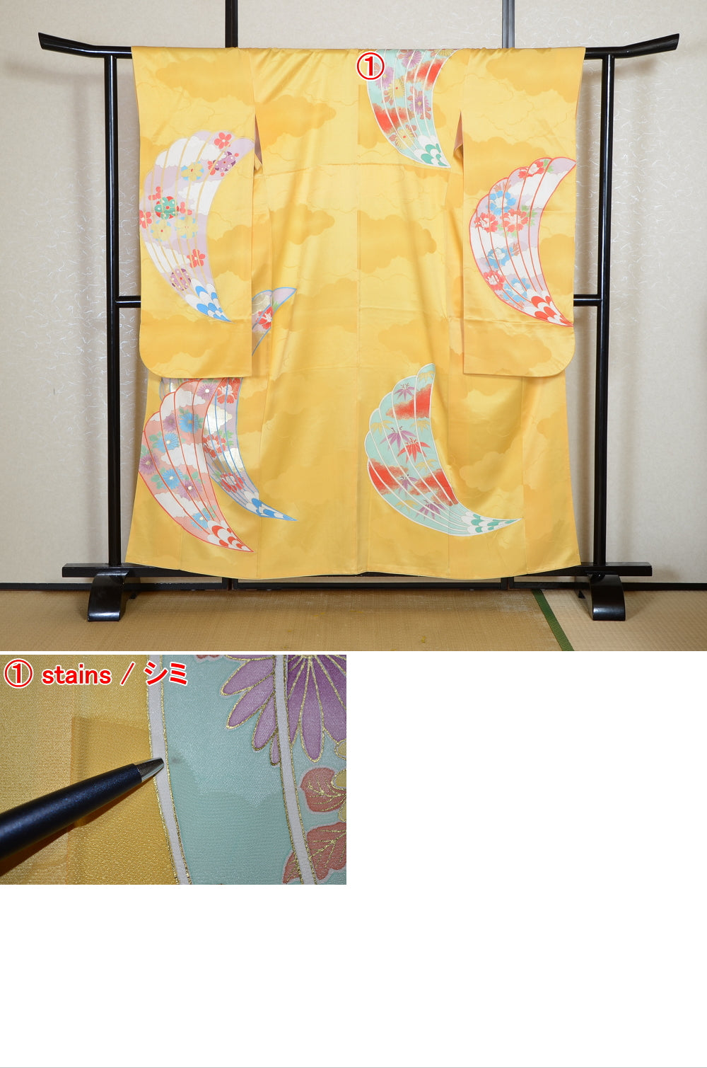 Long-sleeved kimono 6 items set / Furisode / FK#2-346