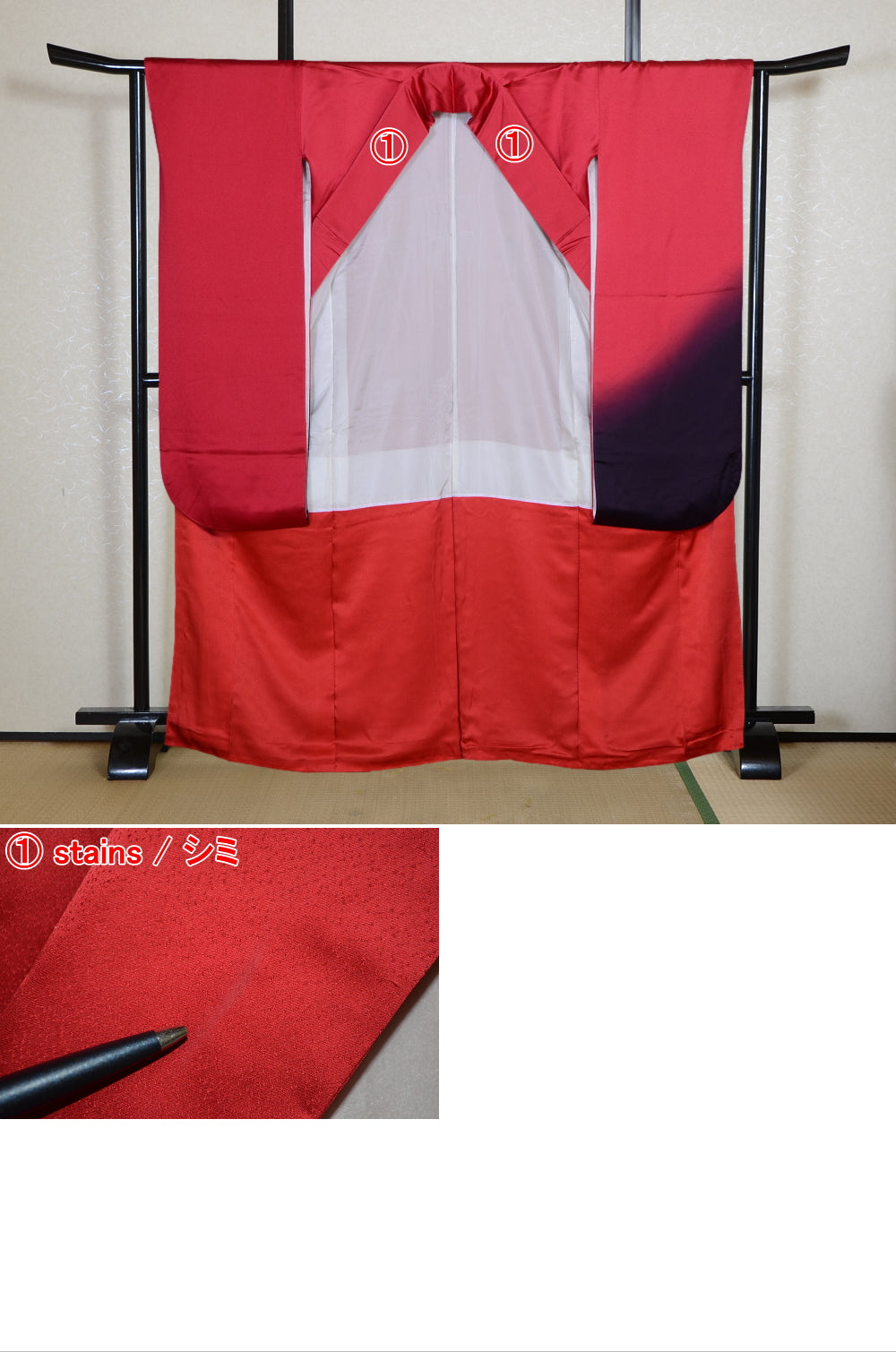 Long-sleeved kimono 6 items set / Furisode / FK#2-340