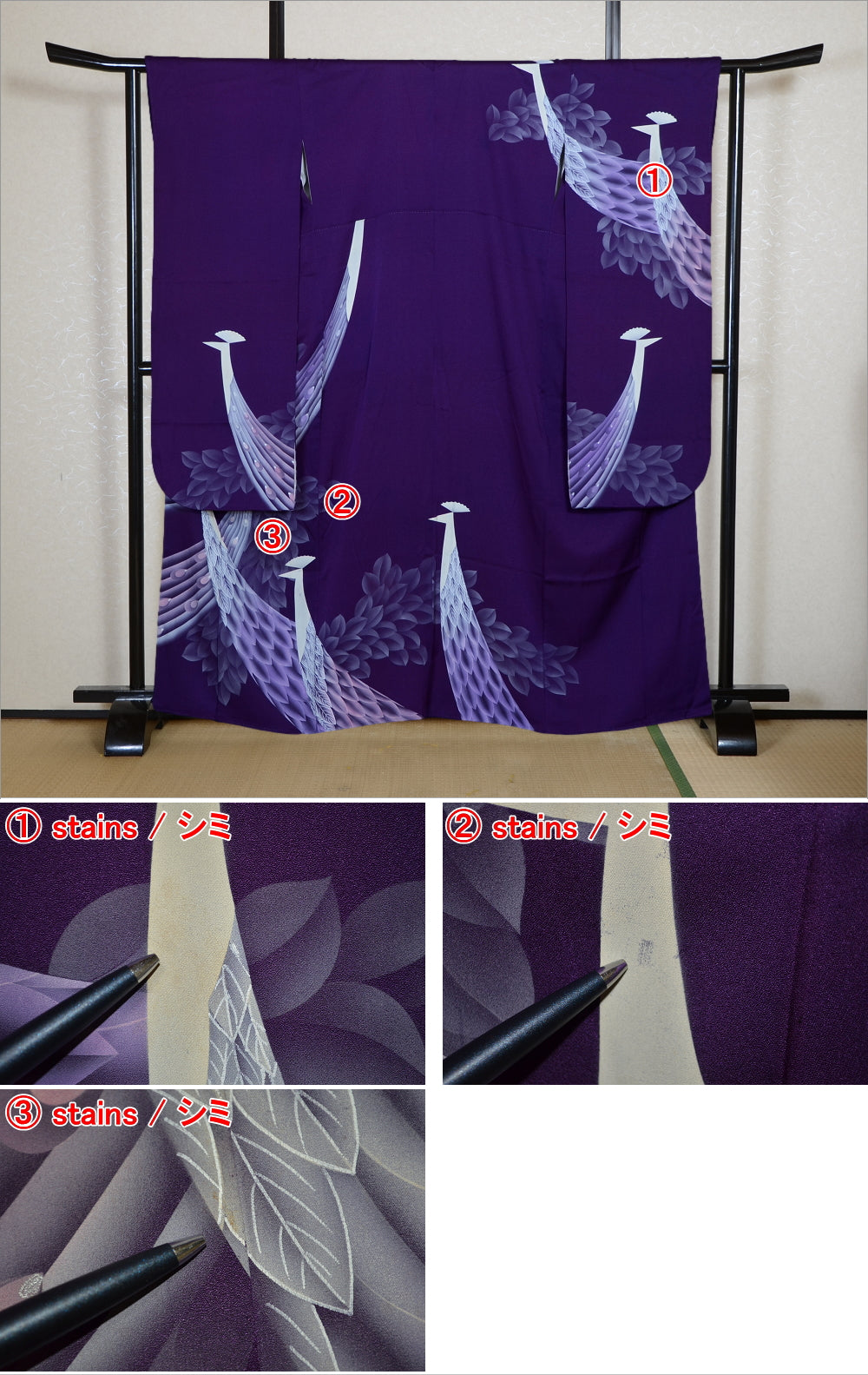Long-sleeved kimono / Furisode / FK#2-371