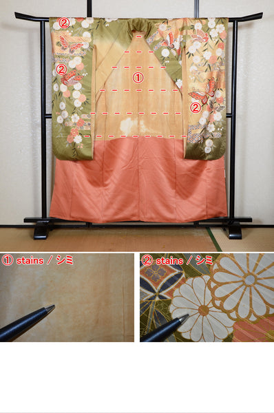 Long-sleeved kimono / Furisode / FK#2-359