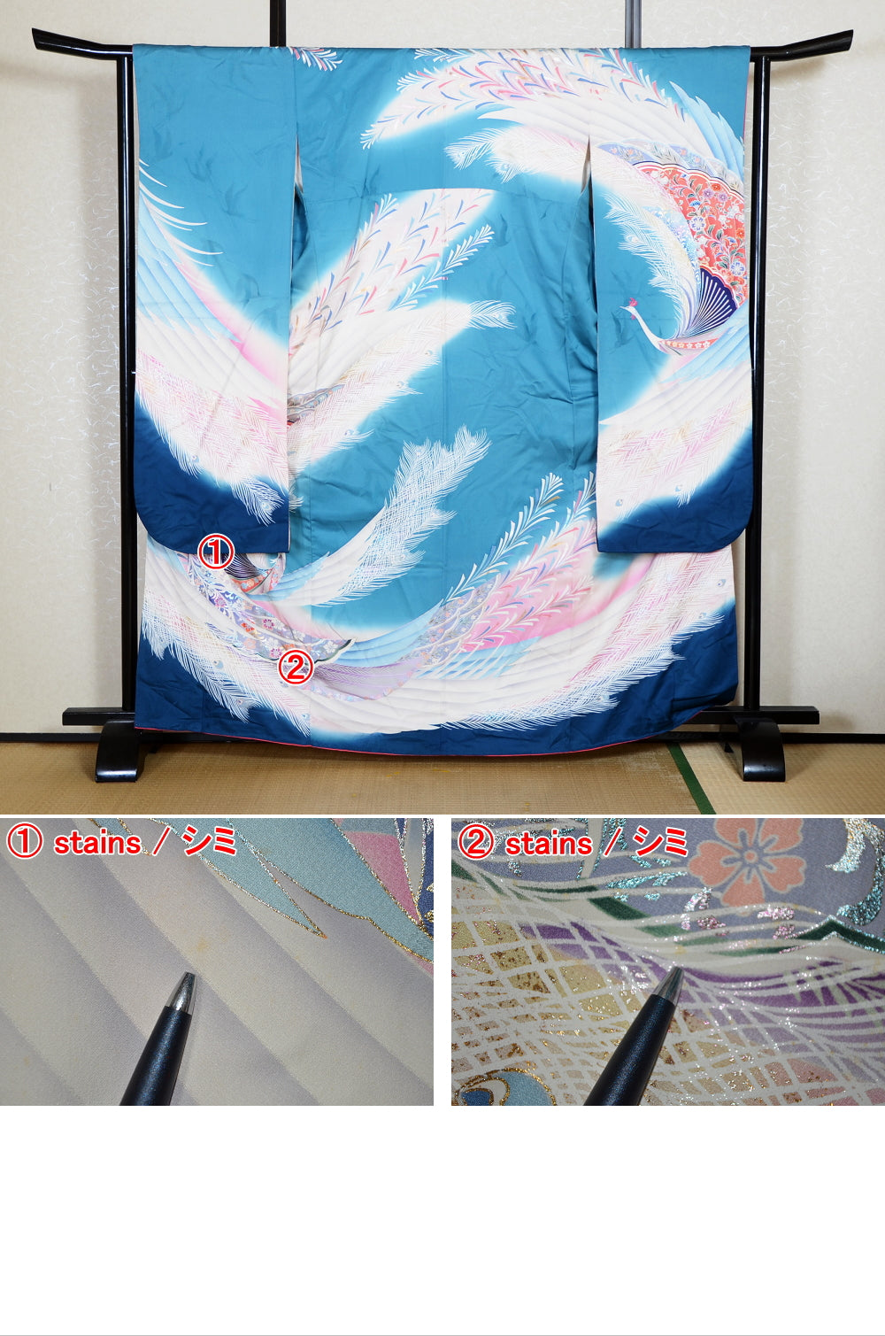 Long-sleeved kimono / Furisode / FK#2-268