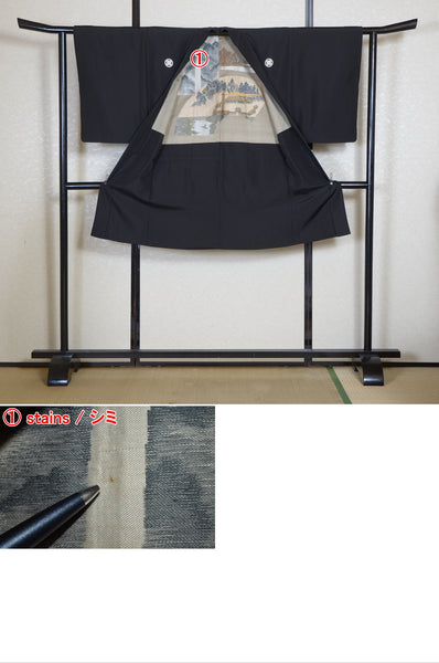 Jacket, kimono, hakama set / JKH #1-428