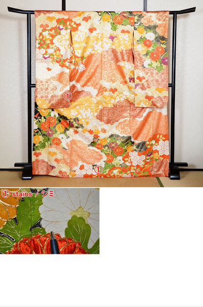 Long-sleeved kimono / Furisode / FK#2-265