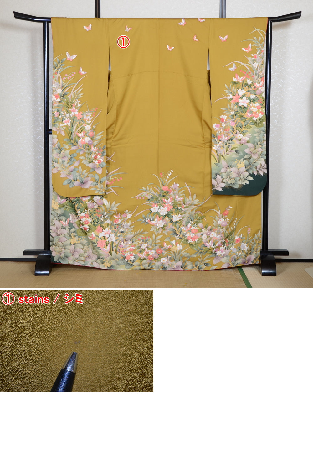 Long-sleeved kimono 6 items set / Furisode / FK#2-181