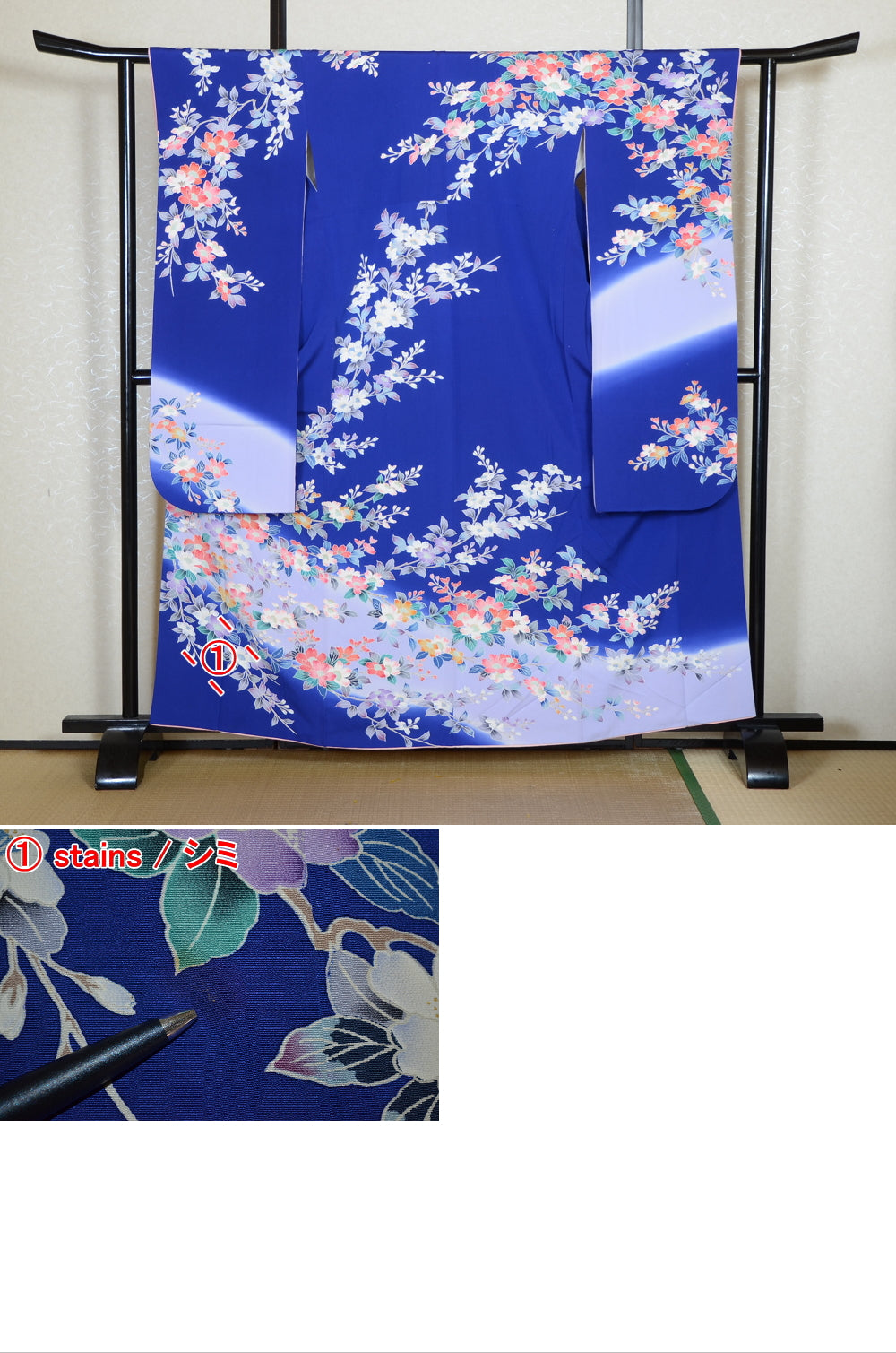 Long-sleeved kimono 6 items set / Furisode / FK#2-160