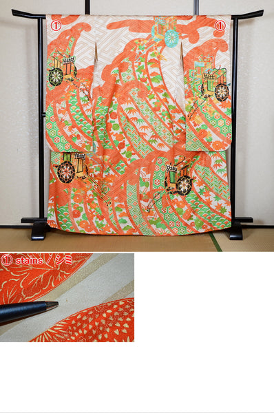 Long-sleeved kimono / Furisode / FK#2-097