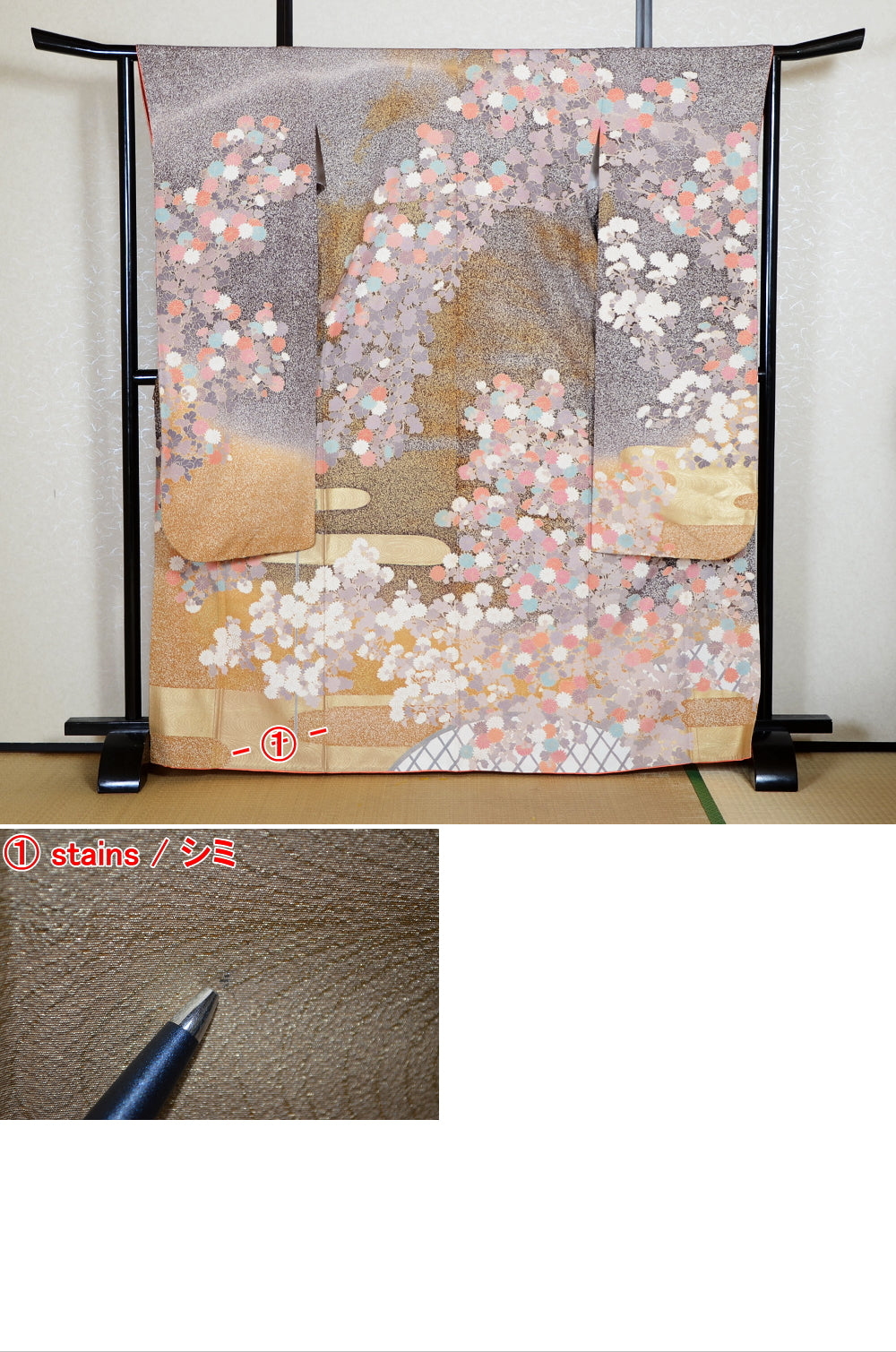 Long-sleeved kimono / Furisode / FK#2-037