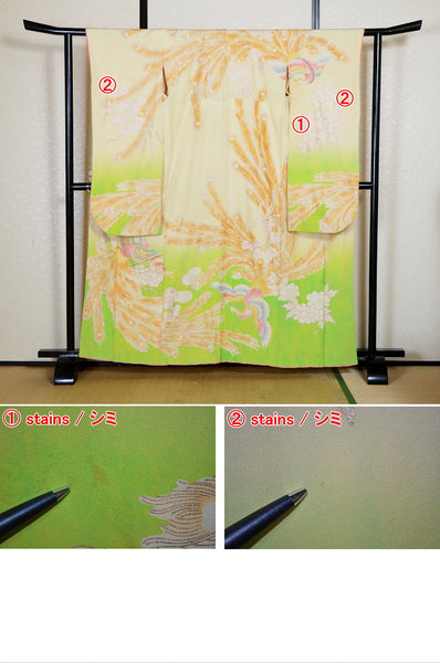 Long-sleeved kimono / Furisode / FK#2-374