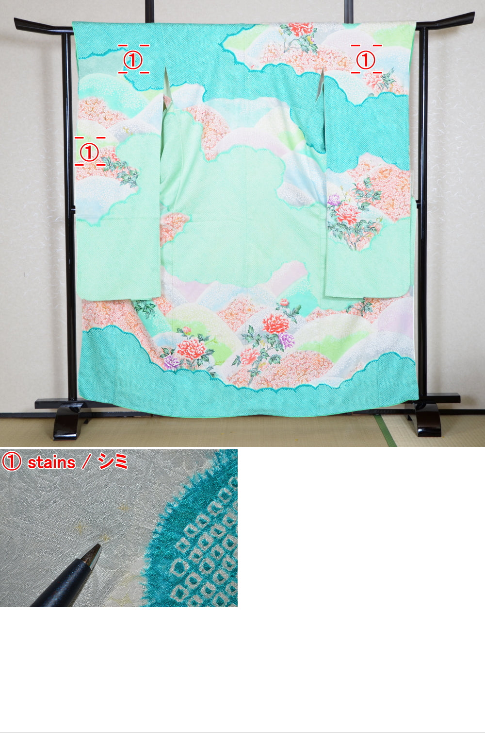 Long-sleeved kimono / Furisode / FK#2-035