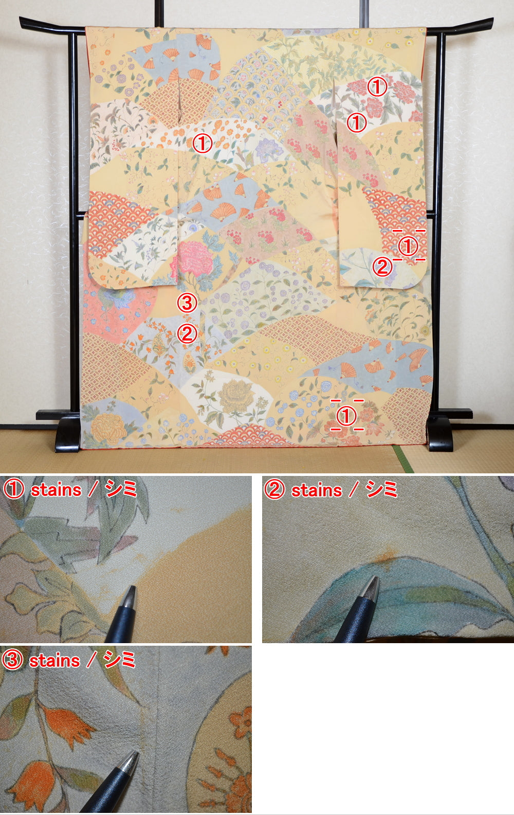 Long-sleeved kimono / Furisode / FK#2-136