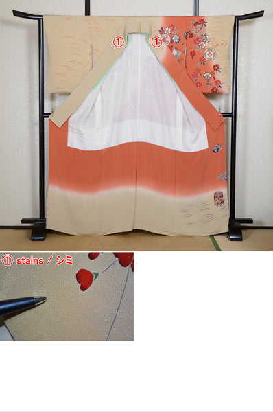 Japanese kimono 6 items set / TK #2-409