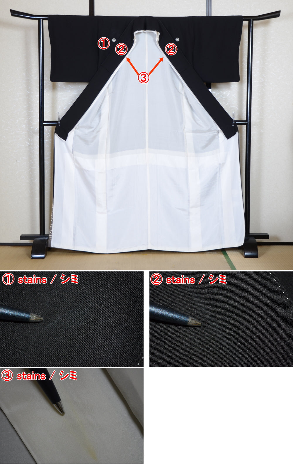 Japanese kimono 6 items set / BK#909