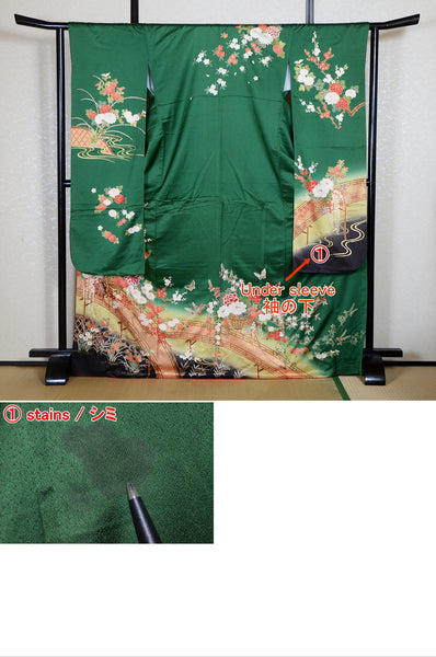 Long-sleeved kimono / Furisode / FK#2-194