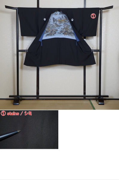 Jacket, kimono, hakama set / JKH #1-540