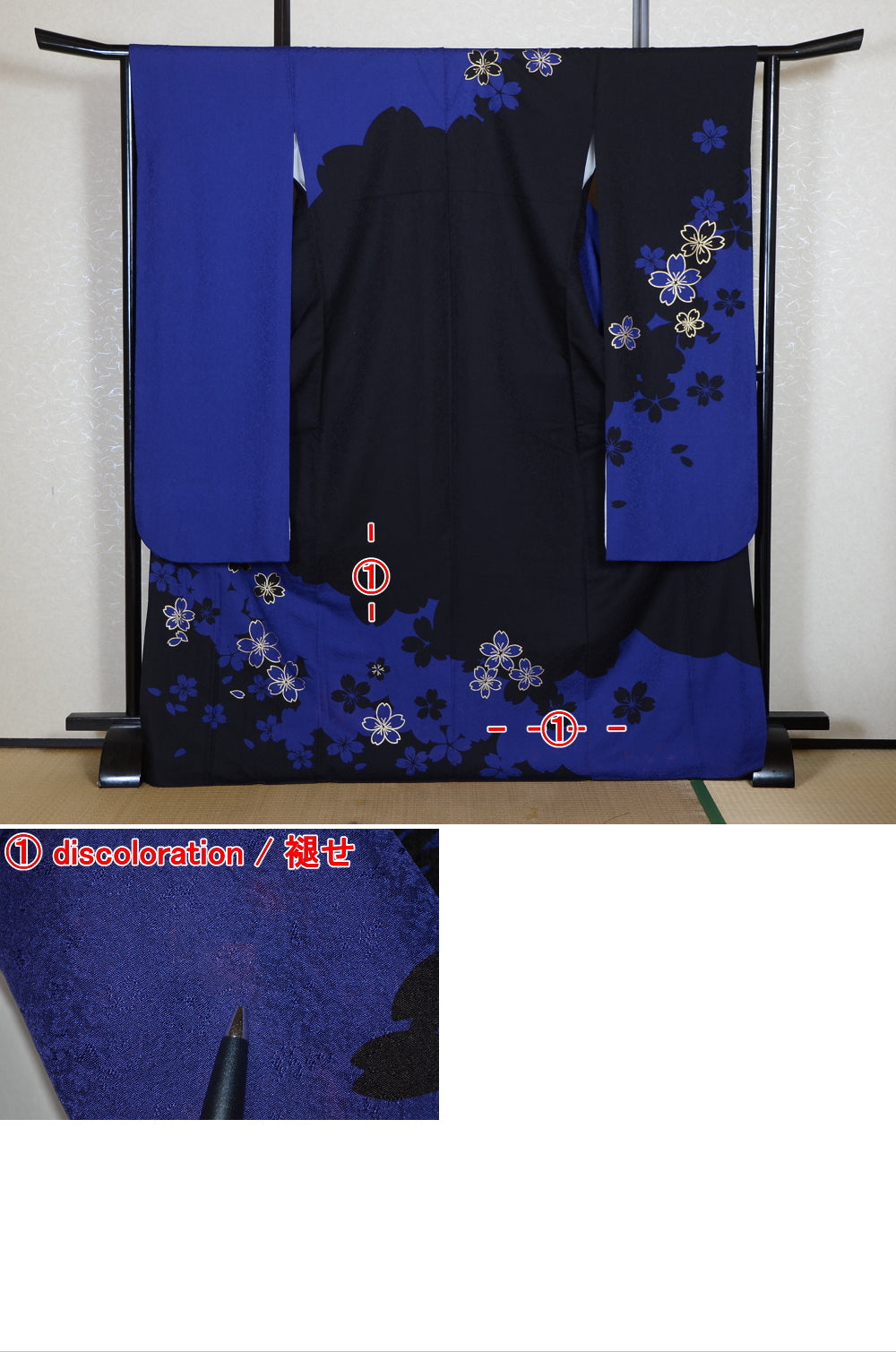 Long-sleeved kimono 6 items set / Furisode / FK#2-291