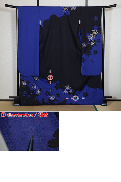 Long-sleeved kimono 6 items set / Furisode / FK#2-291