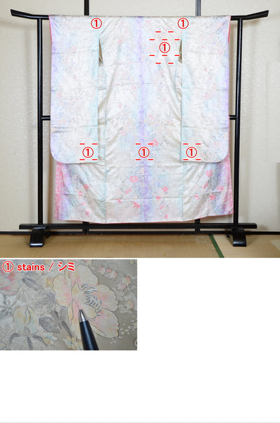 Long-sleeved kimono / Furisode / FK#2-166