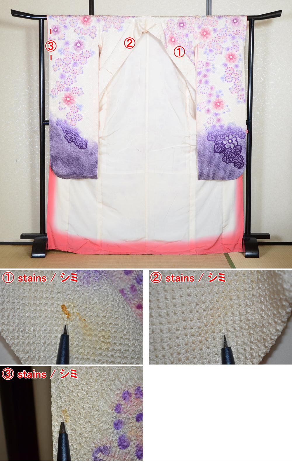 Long-sleeved kimono / Furisode / FK#2-270