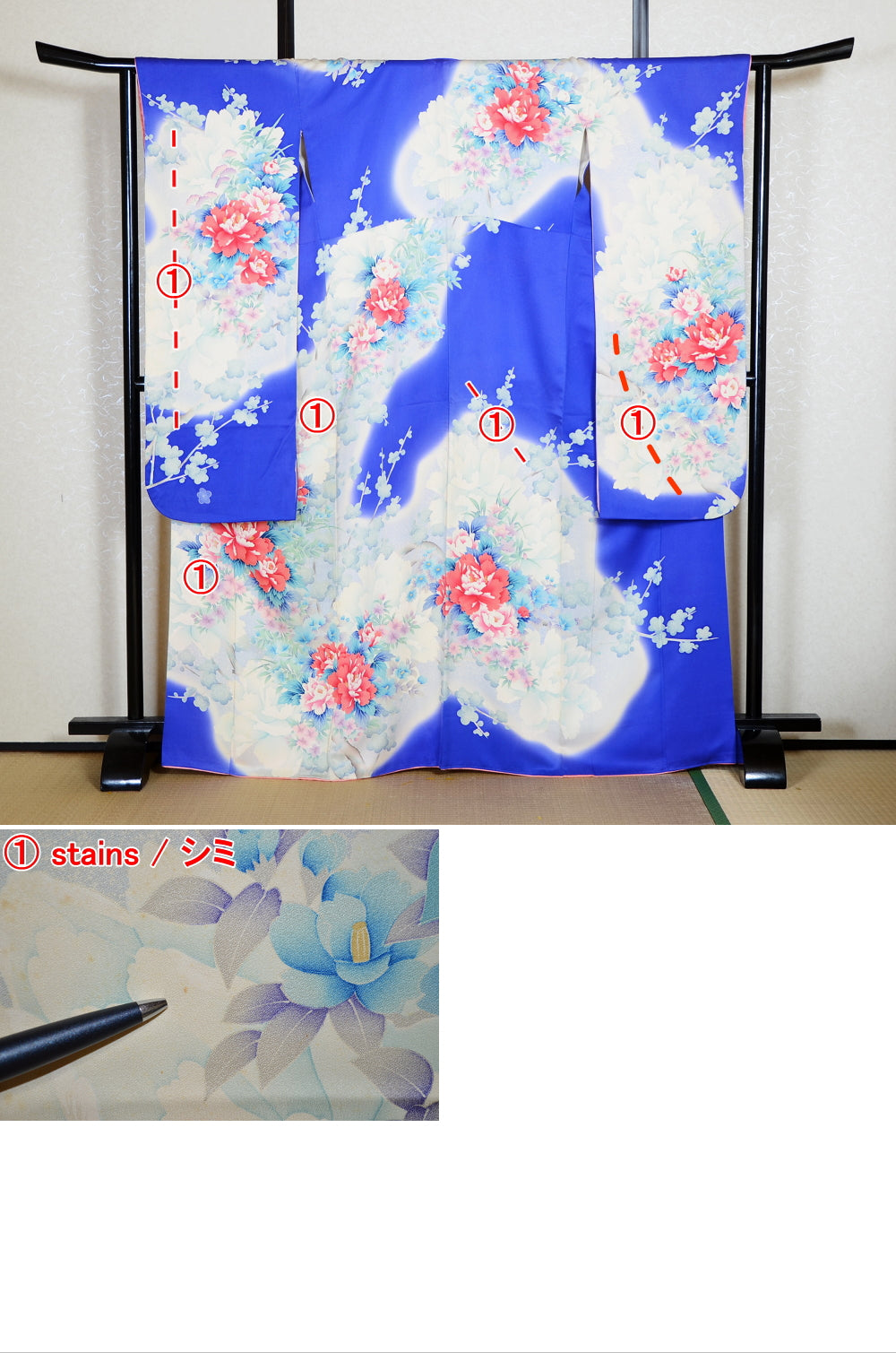 Long-sleeved kimono / Furisode / FK#1-994