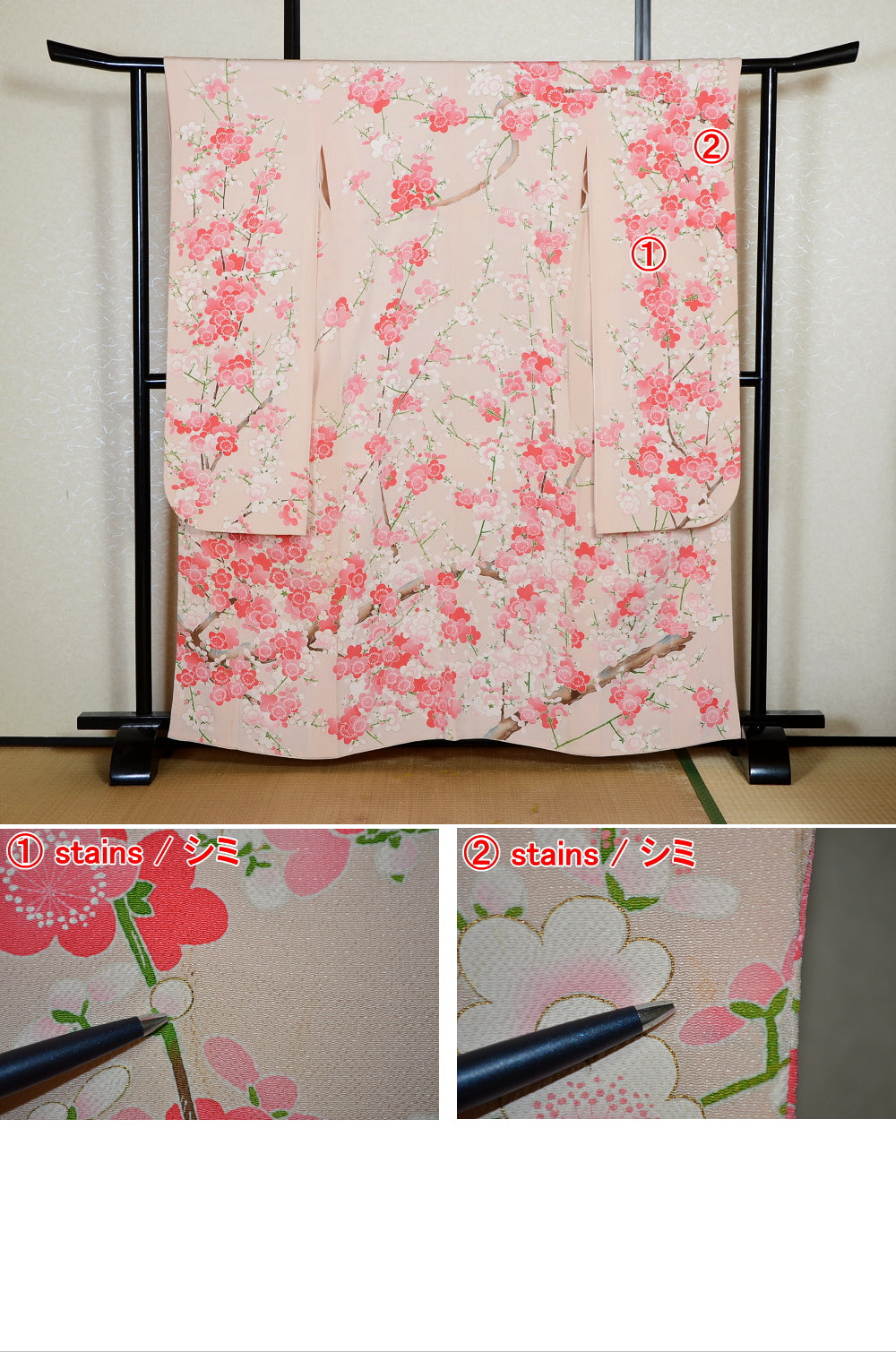 Long-sleeved kimono / Furisode / FK#2-358