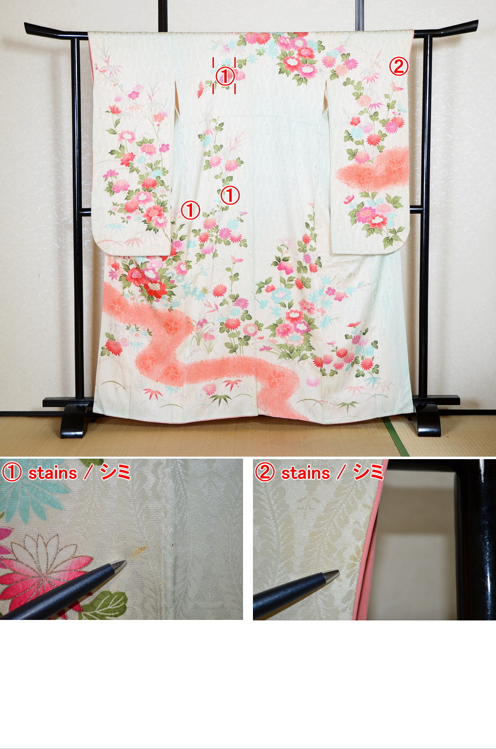 Long-sleeved kimono / Furisode / FK#2-000