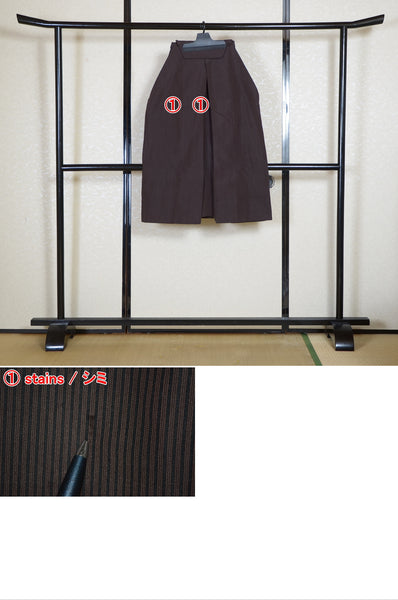 Traditional men hakama / M-hkm #477