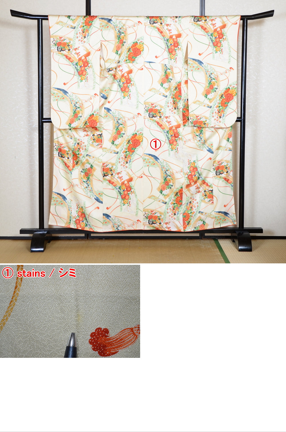 Long-sleeved kimono / Furisode / FK#2-133