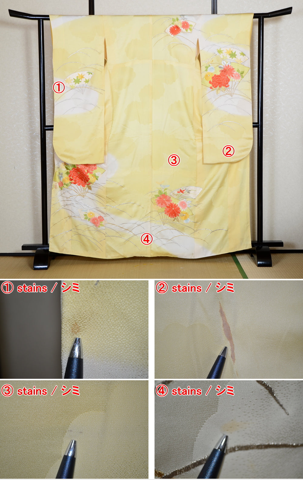 Long-sleeved kimono / Furisode / FK#1-864