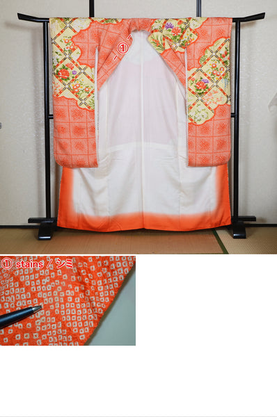 Long-sleeved kimono / Furisode / FK#1-917