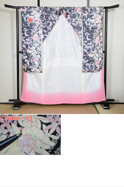 Long-sleeved kimono 6 items set / Furisode / FK#2-122