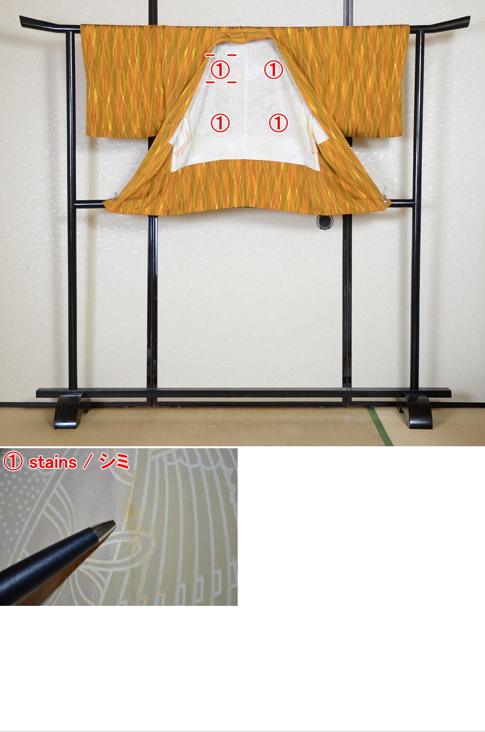 Japanese kimono & jacket 5 items set / SK #1-839