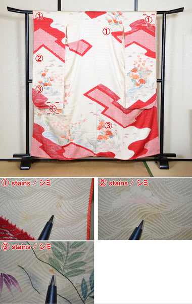 Long-sleeved kimono / Furisode / FK#2-167