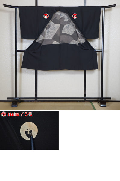 Jacket, kimono, hakama set / JKH #1-528