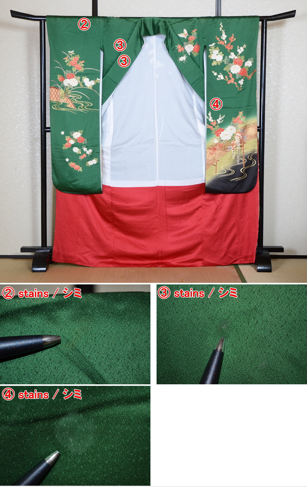 Long-sleeved kimono / Furisode / FK#2-194