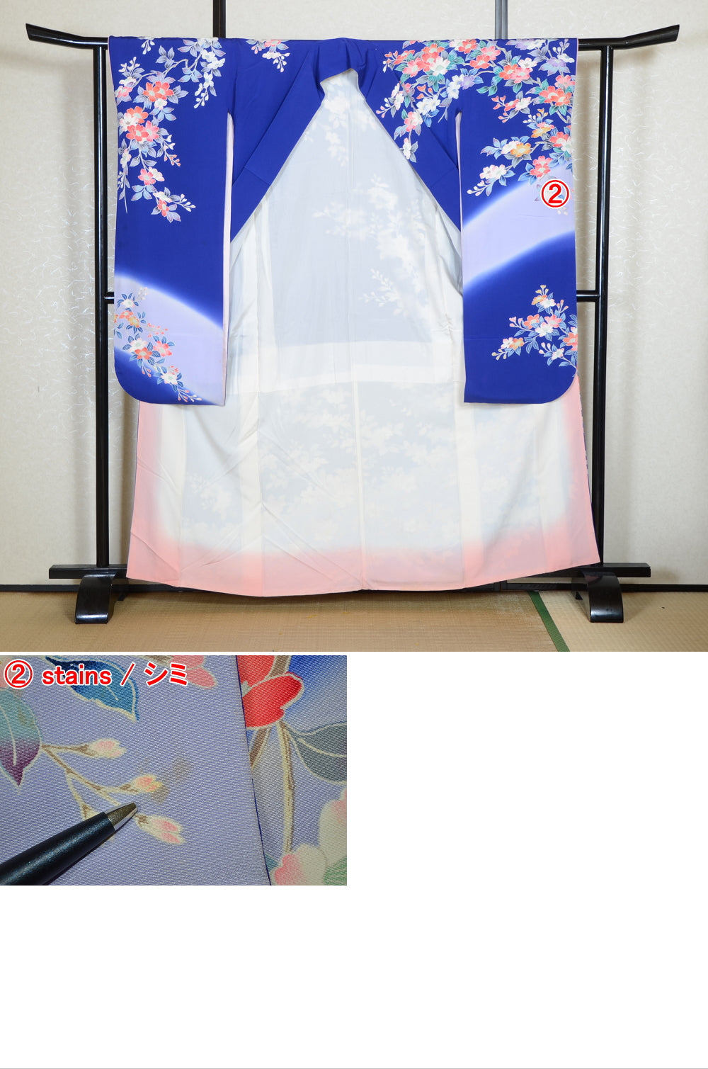 Long-sleeved kimono 6 items set / Furisode / FK#2-160