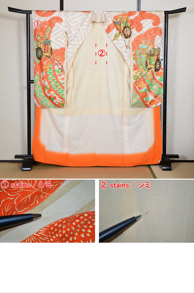 Long-sleeved kimono / Furisode / FK#2-097