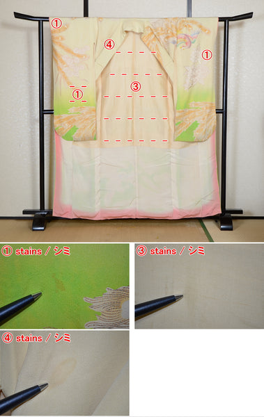 Long-sleeved kimono / Furisode / FK#2-374