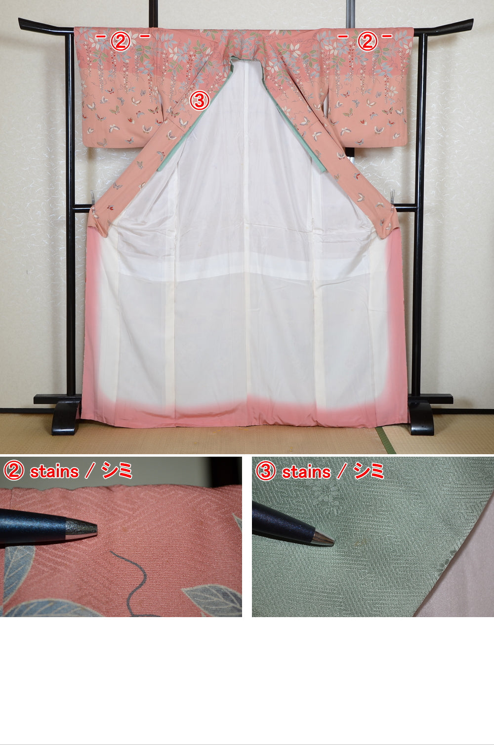 Japanese kimono 6 items set / TK #2-407