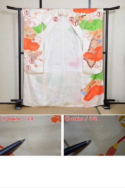 Long-sleeved kimono / Furisode / FK#2-373