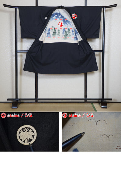 Jacket, kimono, hakama set / JKH #1-526