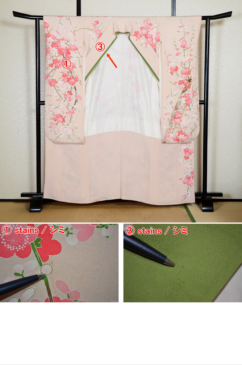 Long-sleeved kimono / Furisode / FK#2-358