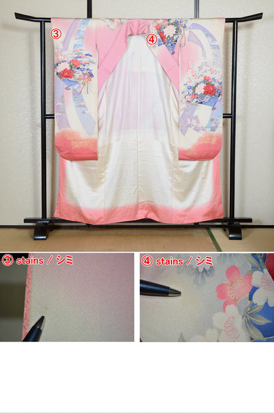 Long-sleeved kimono / Furisode / FK#2-369