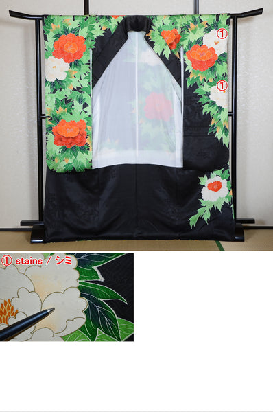 Long-sleeved kimono 6 items set / Furisode / FK#1-905