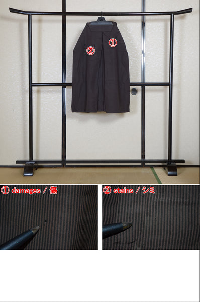 Traditional men hakama / M-hkm #522