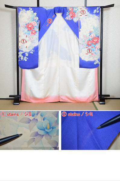 Long-sleeved kimono / Furisode / FK#1-994