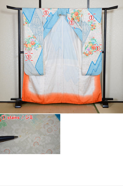 Long-sleeved kimono / Furisode / FK#2-366