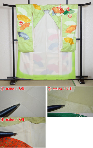 Long-sleeved kimono / Furisode / FK#2-098