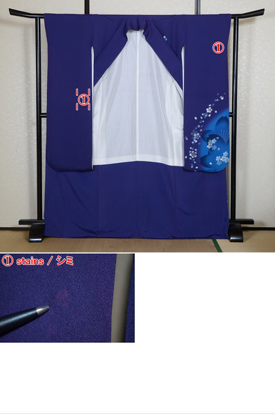 Long-sleeved kimono 6 items set / Furisode / FK#2-242